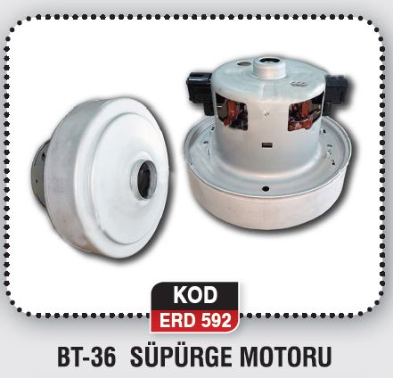 BT-36 SÜPÜRGE MOTORU ERD 592